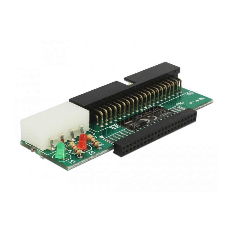Delock Adapter 3.5″ IDE 40 Pin Stecker - 2.5″ IDE HDD / SSD 44 Pin Buchse