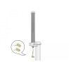 Delock Multiband LTE WLAN 2,4 GHz Antenne 1 x SMA Stecker 1 x RP-SMA Stecker 2 - 3 dBi 2 x 20 cm RG-178 omnidirektional outdoor 