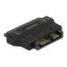 Delock Adapter Slim SATA 13 Pin - SATA 22 Pin