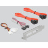 Delock Slotblech 2 x eSATApd 5 V / 12 V