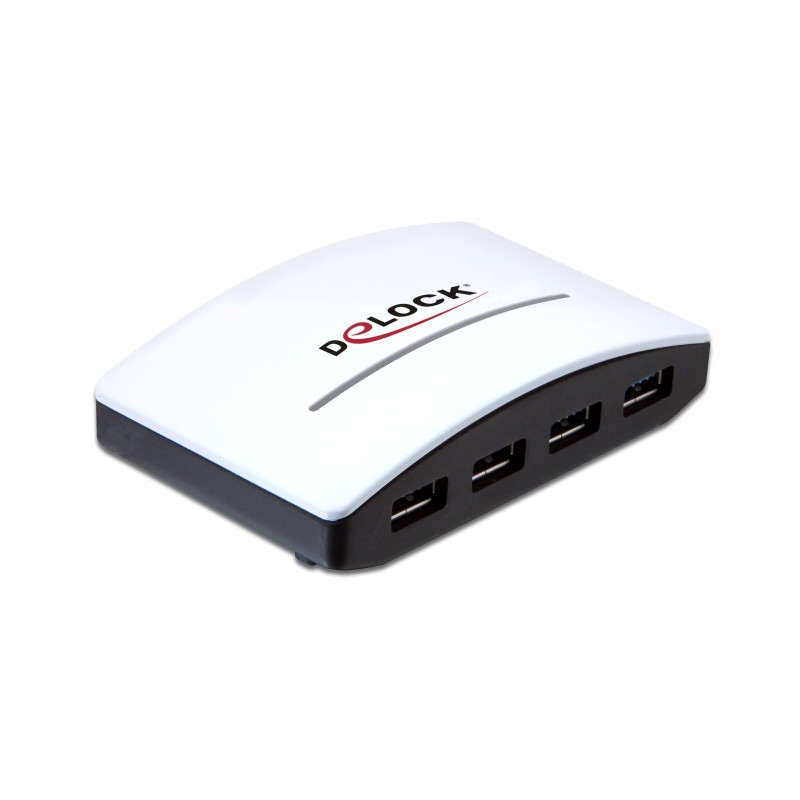 Delock USB 3.0 Externer Hub 4 Port