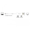 Delock Adapter mini DisplayPort 1.1 Stecker - DisplayPort / HDMI / DVI Buchse Passiv weiß