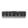 Delock USB Sound Box 7.1 mit TOSLINK Ein- und Ausgang