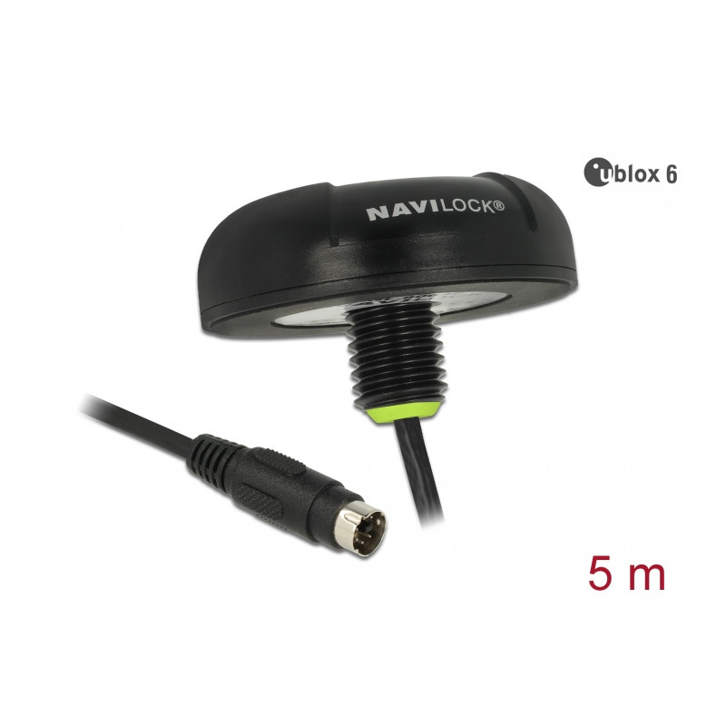 Navilock NL-604P MD6 seriell GPS Empfänger u-blox 6 5 m