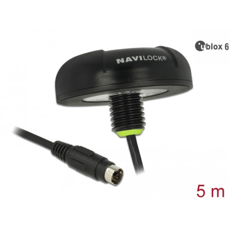 Navilock NL-604P MD6 seriell GPS Empfänger u-blox 6 5 m