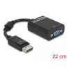 Delock Adapter DisplayPort 1.2 Stecker - VGA Buchse schwarz