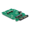 Delock Konverter SATA 22 Pin zu mSATA full size