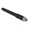 Delock GSM, UMTS Antenne N Buchse 2 dBi 17,8 cm omnidirektional starr mit flexiblem Materialien outdoor schwarz