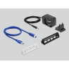 Delock 4 Port USB 5 Gbps Hub, 1 Port USB Strom intern / extern