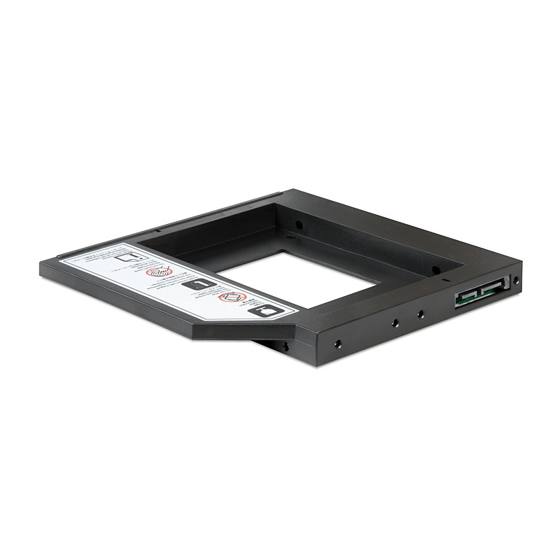 Delock Slim SATA 5.25″ Einbaurahmen (13 mm) für 1 x 2.5″ SATA HDD bis 9,5 mm
