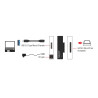 Delock Konverter USB 5 Gbps zu SATA 6 Gbps inkl. Netzteil