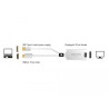 Delock Adapter HDMI-A Stecker - DisplayPort 1.2 Buchse weiß