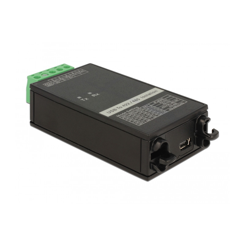 Delock Konverter USB 2.0 - Seriell RS-422/485 mit 3 kV Isolation