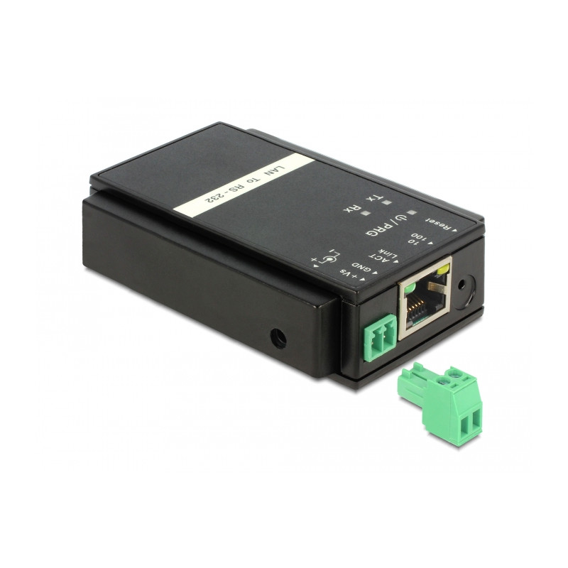Delock Konverter Ethernet LAN TCP/IP - Seriell RS-232