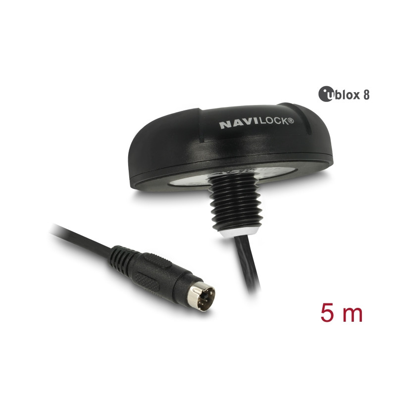 Navilock NL-8004P MD6 Seriell PPS Multi GNSS Empfänger u-blox 8 5 m