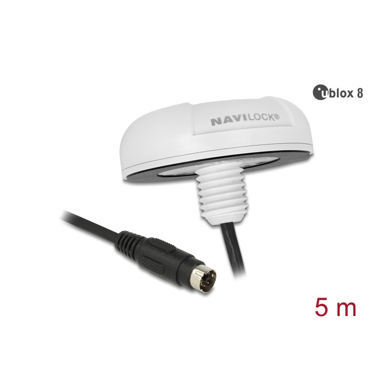 Navilock NL-8022MP MD6 seriell PPS Multi GNSS Empfänger u-blox 8 5 m