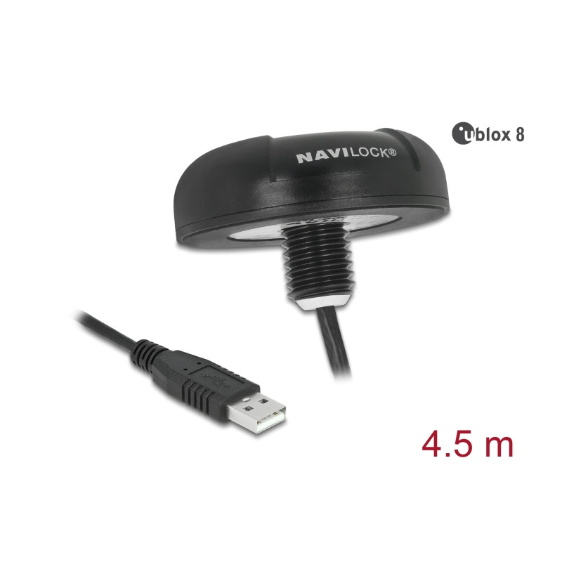 Navilock NL-8004U USB 2.0 Multi GNSS Empfänger u-blox 8 4,5 m