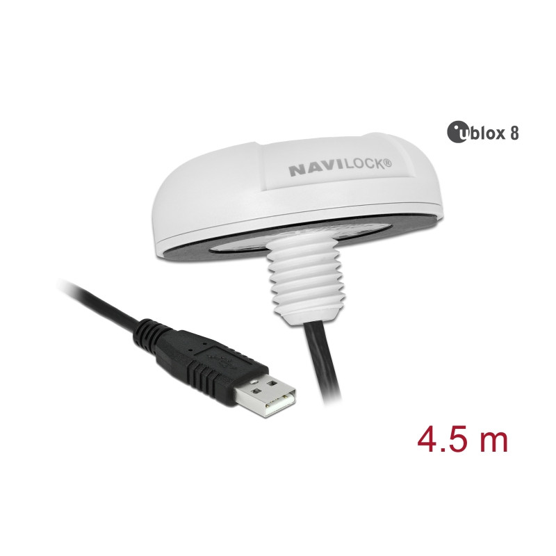 Navilock NL-8022MU USB 2.0 Multi GNSS Empfänger u-blox 8 4,5 m