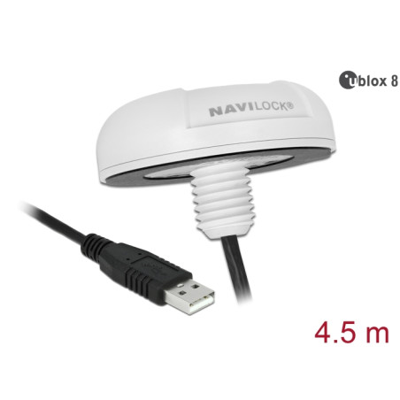 Navilock NL-8022MU USB 2.0 Multi GNSS Empfänger u-blox 8 4,5 m