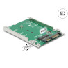 Delock 2.5″ Konverter SATA 22 Pin - 1 x M.2 Key B - 7 mm