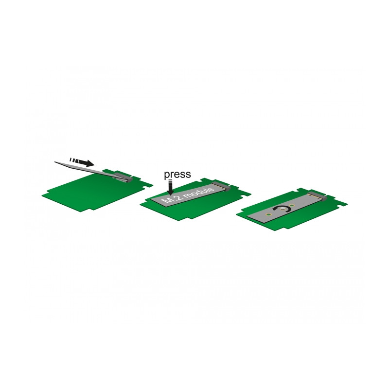 Delock Konverter SATA 22 Pin - M.2