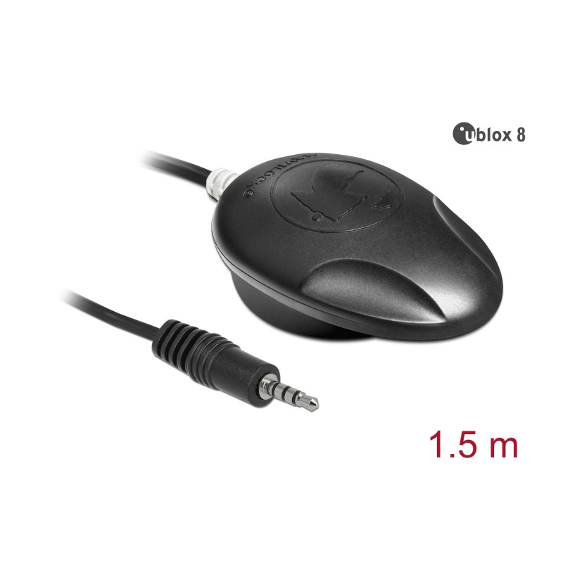 Navilock NL-8008T Klinke TRRS LVTTL Multi GNSS Empfänger u-blox 8 1,5 m