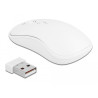 Delock USB Tastatur und Maus Set 2,4 GHz kabellos weiß