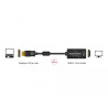 Delock Adapter DisplayPort 1.2 Stecker - HDMI Buchse 4K Passiv schwarz
