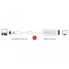 Delock Adapter mini DisplayPort 1.2 Stecker - HDMI Buchse 4K Passiv weiß