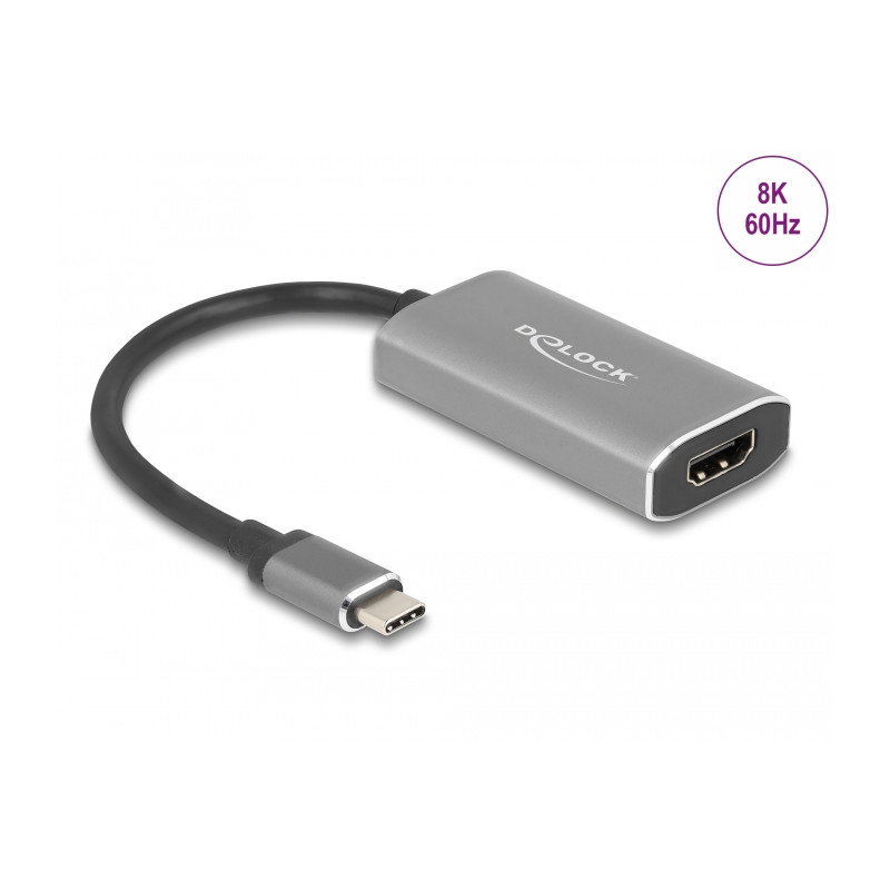 Delock USB Type-C™ Adapter zu HDMI (DP Alt Mode) 8K mit HDR Funktion
