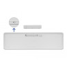 Delock USB Tastatur und Maus Set 2,4 GHz kabellos weiß