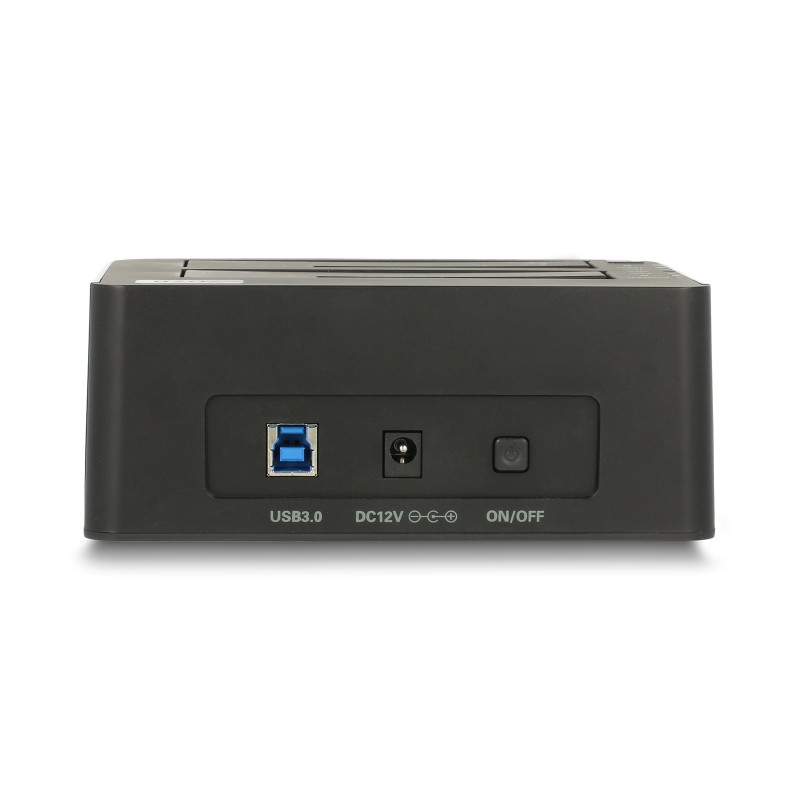 Delock USB 5 Gbps Dual Dockingstation für 2 x SATA HDD / SSD mit Klon Funktion
