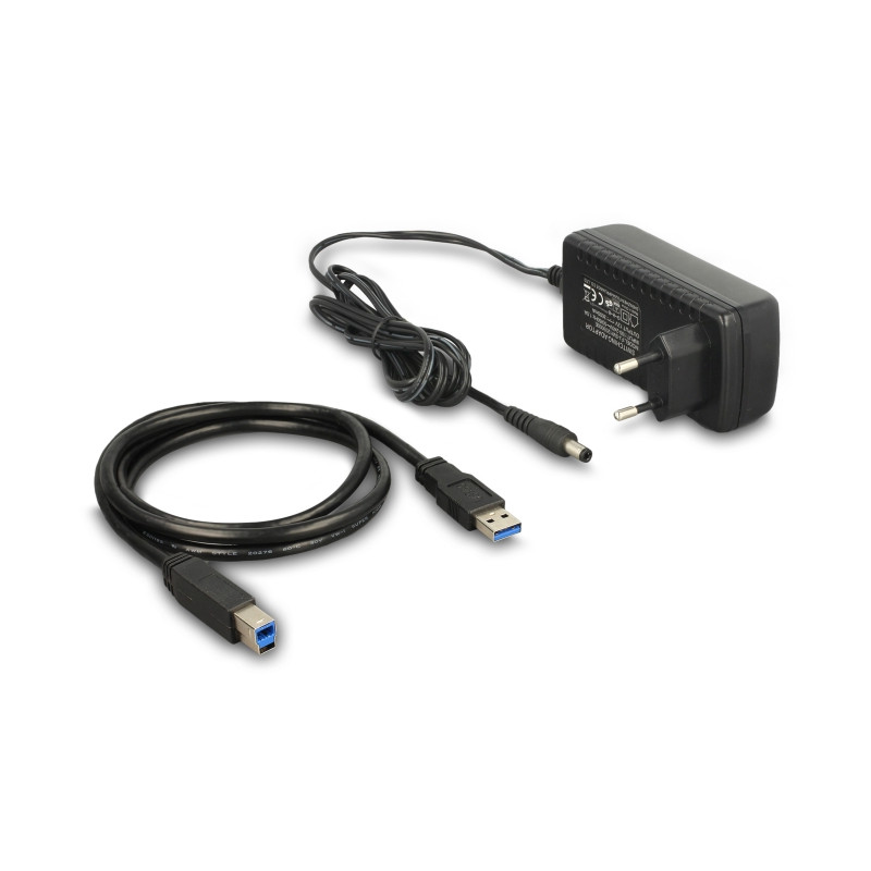 Delock USB 5 Gbps Dual Dockingstation für 2 x SATA HDD / SSD mit Klon Funktion