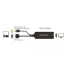 Delock VGA zu HDMI Adapter mit Audio schwarz