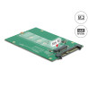 Delock Konverter U.2 SFF-8639 - M.2 NVMe Key M