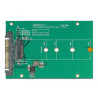 Delock Konverter U.2 SFF-8639 - M.2 NVMe Key M
