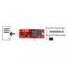 Delock Adapter M.2 Key M - SFF-8643 NVMe