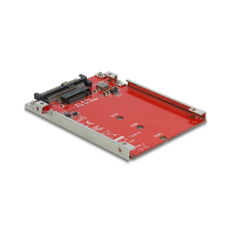 Delock 2.5″ Konverter U.2 SFF-8639 - M.2 NVMe Key M - 7 mm