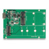 Delock 2.5″ Konverter USB 10 Gbps Micro-B Buchse zu M.2 / mSATA mit Gehäuse