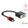 Delock Adapter DisplayPort 1.2 Stecker - HDMI Buchse 4K 60 Hz Aktiv