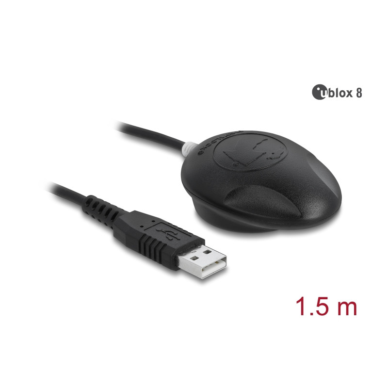 Navilock NL-82002U USB 2.0 Multi GNSS UDR Empfänger u-blox NEO-M8U 1,5 m