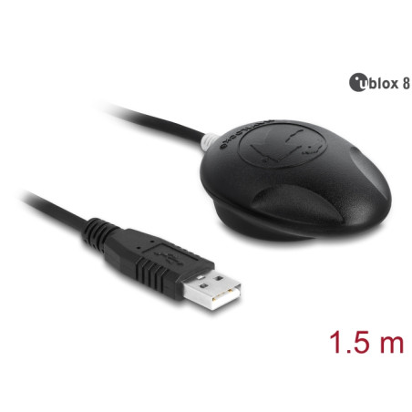 Navilock NL-802U EVA-M8Q USB 2.0 Multi GNSS Empfänger u-blox 8 1,5 m