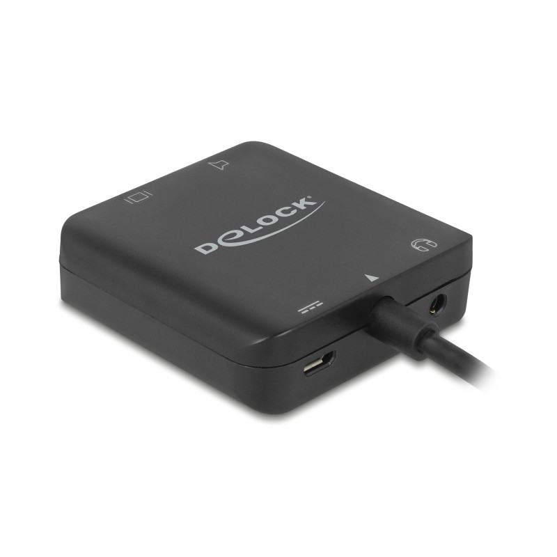 Delock HDMI Audio Extractor 4K 30 Hz kompakt