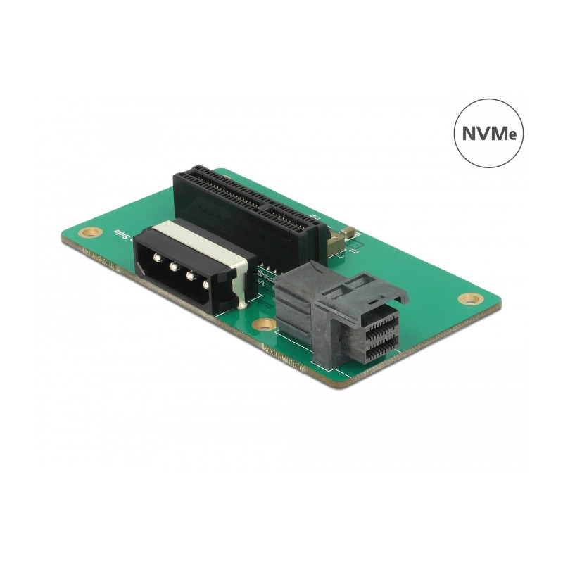 Delock Adapter SFF-8643 - PCIe x4 mit Befestigungsplatte