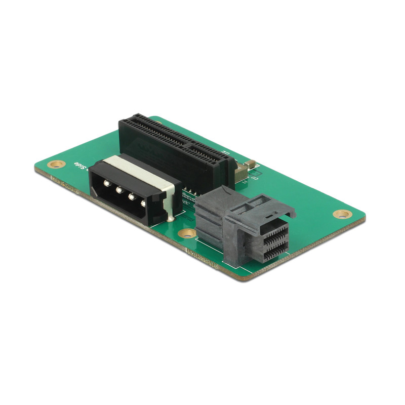 Delock Adapter SFF-8643 - PCIe x4 mit Befestigungsplatte