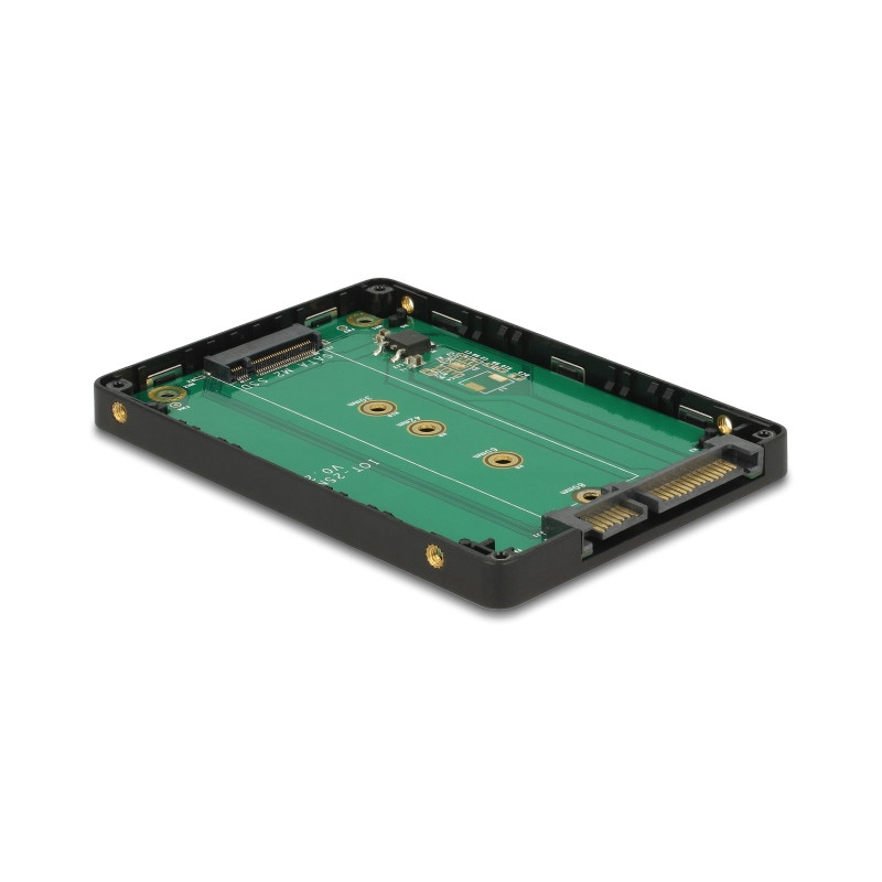 Delock 2.5″ Konverter SATA 22 Pin - M.2 mit Gehäuse
