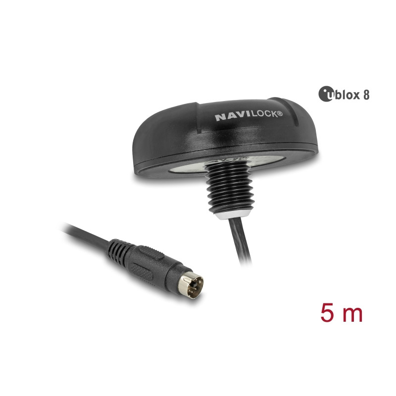 Navilock NL-803P EVA-M8Q MD6 Seriell PPS Multi GNSS Empfänger u-blox 8 5 m
