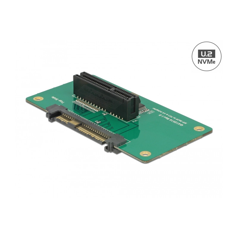 Delock Adapter U.2 SFF-8639 - PCIe x4 mit Befestigungsplatte