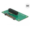 Delock Adapter U.2 SFF-8639 - PCIe x4 mit Befestigungsplatte
