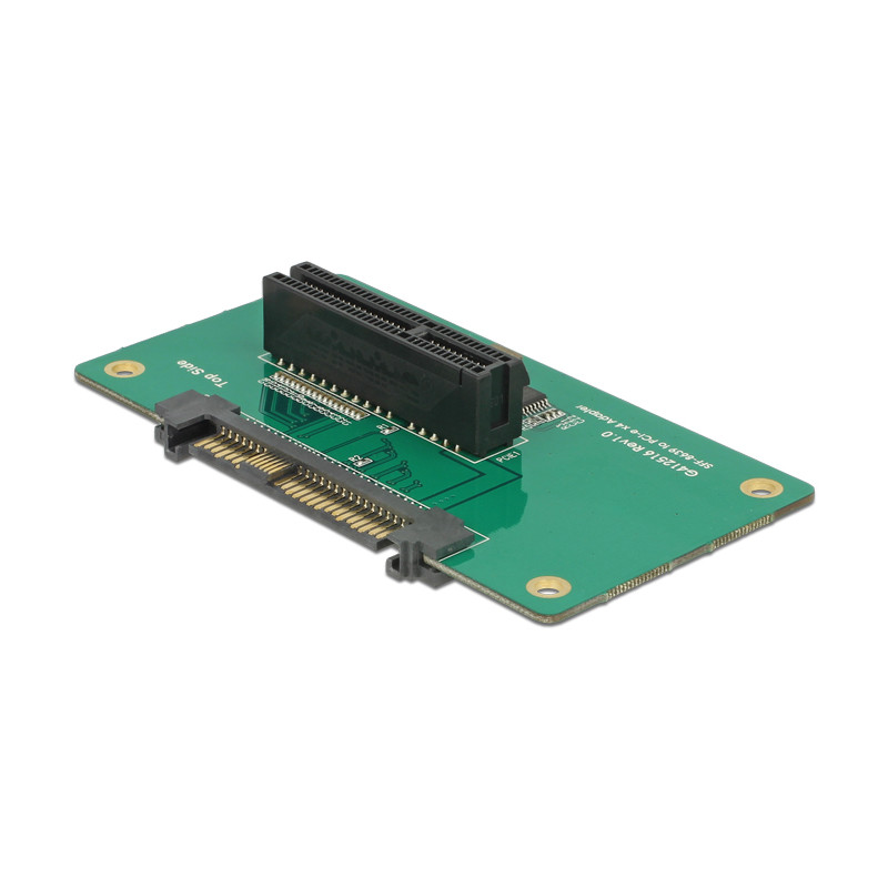 Delock Adapter U.2 SFF-8639 - PCIe x4 mit Befestigungsplatte